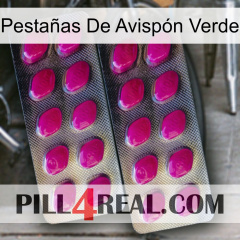 Pestañas De Avispón Verde 10